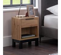 Julian Bowen Table de chevet à 1 tiroir Bali, chêne
