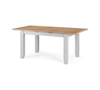 Julian Bowen Table de Salle à Manger Extensible Richmond, Gris/chêne