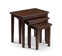 Julian Bowen Tables gigognes Cleo, acajou