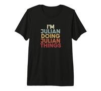 Julian Name Julian Personalized Name First Given T-Shirt Haut de Gamme