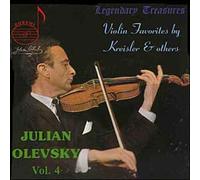 Julian Olevski Vol. 4 : Romance Opus 4, Caprice Viennois Opus 2, Tambourin Chinois Opus 2