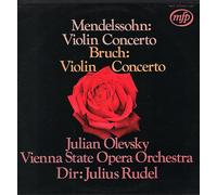 Julian Olevsky, Vienna State Opera Orchestra - Dir: Julius Rudel - Medelssohn / Bruch: Violin Concerto [Vinyl LP record] [Schallplatte]