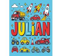 Julian Personalized Sketch Book: Glossy Cover with 100+ Pages for drawing, coloring and using imagination. First few sheets have idea starters. ... go, and better than screens and electronics.