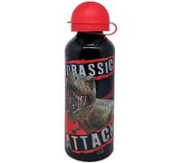 Julian Ross Dinosaure T-Rex Gourde en aluminium, 500 ml, pour enfant, résistante, sans BPA, bouteille d'eau pour l'école avec bec rétractable