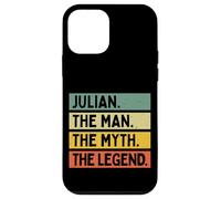 Julian The Man The Myth The Legend Citation Humoristique personnalisée Coque pour iPhone 12 Mini