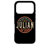 Julian The Man The Myth The Legend Vintage Personnalisé Coque pour iPhone 17 Pro