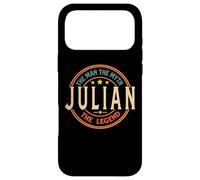 Julian The Man The Myth The Legend Vintage Personnalisé Coque pour iPhone 17 Pro Max