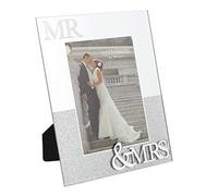 Juliana Cadre Miroir avec paillettes 12,7 x 17,8 cm Mr & Mrs