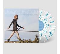Juliana Hatfield - How to Walk Away-White & Turquoise on Clear Base