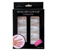 Juliana Nails Remover Clips Blanc, par paquet de 10 pièces
