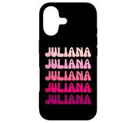 Juliana Retro Stack Design Coque pour iPhone 17
