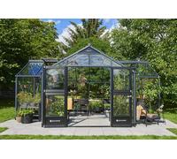 Juliana Serre orangerie en verre trempé et aluminium Juliana- 21,5 m² - F09956
