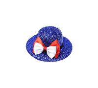 JuliCostume Barrette à cheveux unisexe pour enfant Costume de juillet pour épingle à cheveux Soins de fête Top Pailleté
