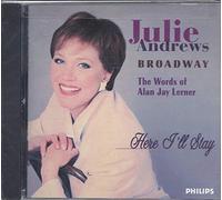 JULIE ANDREWS BROADWAY (THE WORDS OF JAY LERNER)