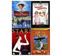 Julie Andrews DVD Collection - Mary Poppins / Thoroughly Modern Millie / Star / The Sound Of Music