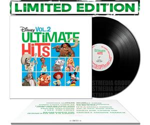 Julie Andrews, Phil Harris, Louis Prima, Dwayne Johnson, Sarah McLachlan - Ultimate Hits Vol. 2 - Disneу (Limited Black Edition / Kids Records) [LP] [LР]