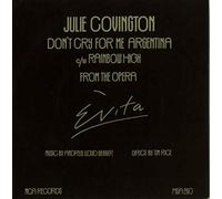 Julie Covington - Don't Cry For Me Argentina - P/S