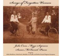 Julie Cross & Susan McDaniel - Songs of Forgotten Women