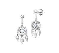 Julie Julsen Boucles d'oreilles argent, Taille One Size