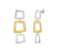 Julie Julsen Boucles d'oreilles or / argent, Taille One Size