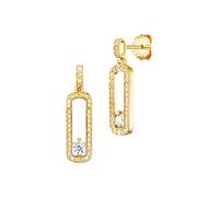 Julie Julsen Boucles d'oreilles or, Taille One Size