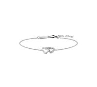 Julie Julsen Bracelet argent / blanc, Taille One Size