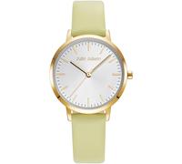 Julie Julsen Montre à affichage analogique jaune / or, Taille One Size