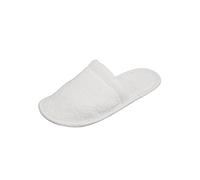 Julie Julsen® Pantoufles en coton éponge Blanc 42/46