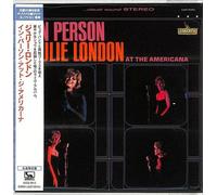 Julie London - In Person At The Americana (Paper Sleeve) [Cd] Japanese Mini-Lp S