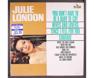 JULIE LONDON - you don't have to be a baby to cry LP