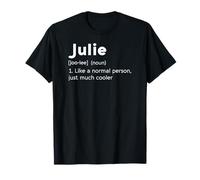 Julie Love Nom personnalisé Femme Fille Définition Juliana T-Shirt