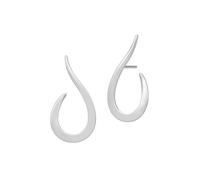 Julie Sandlau Classic Swan Boucles d'oreilles Argent ST106RH - Femme - 925 Sterling Silver