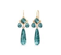 Julie Sandlau Ofelia Chandelier Boucles d'oreilles 18 ct. Argent HKS822GDMDCRCZ - Femme - 925 Sterling Silver