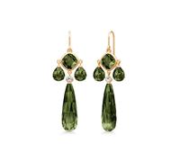 Julie Sandlau Ofelia Chandelier Boucles d'oreilles 18 ct. Argent HKS822GDOLCRCZ - Femme - 925 Sterling Silver
