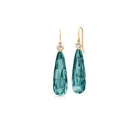 Julie Sandlau Ofelia Drop Boucles d'oreilles 18 ct. Argent HKS809GDMDCRCZ - Femme - 925 Sterling Silver