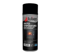 Julien Peinture aérosol hautes températures noir 400 ml