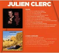 JULIEN CLERC - COFFRET 2CD:DUOS &A NOS AMOURS LIMITED EDITION 2 CD NEUF