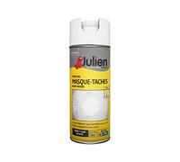 Julien - Bombe peinture Masque taches - Blanc mat 400 ml - Multi-supports
