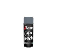 Julien Peinture Aérosol Intérieure et Extérieure Color Touch en Phase Aqueuse - Anthracite Satin - 400ml