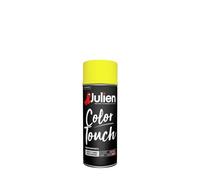 Julien Peinture Aérosol Intérieure et Extérieure Color Touch en Phase Aqueuse - Jaune Signal Brillant - 400ml