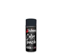 Julien Peinture aérosol Color Touch – Intérieure et extérieure – Phase aqueuse – Noir brillant 400ml