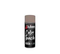 Julien Peinture Aérosol Intérieure et Extérieure Color Touch en Phase Aqueuse - Taupe Satin - 400ml