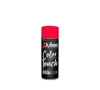 Julien Peinture Aérosol Intérieure et Extérieure Color Touch Fluo - Rose 400ml