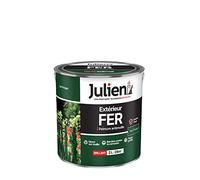 Julien Peinture Fer Anti-Rouille Brillant - Portes, grilles, portails, mobilier de jardin en métal - Vert Potager 2 L