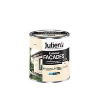 Julien Peinture pour Façades Multi-Supports en phase Aqueuse - Murs extérieurs, appuis de fenêtres, soubassement, gouttières - Meulière 1 L