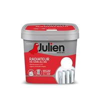 Julien Peinture radiateur acrylique fer/cuivre/alu/zinc – direct sans sous-couche – blanc satin 2 L