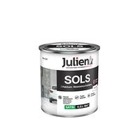 Julien Peinture Sols Extrême Intérieur et Extérieur - Chapes béton, ciment lissé, briques, asphalte, planchers et parquets - Blanc 0,5 L