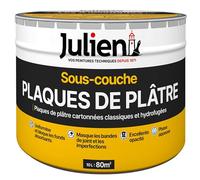 Julien Peinture Sous-Couche - Plaques de Plâtre Cartonnées - Mat Blanc 10L