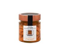 Julienne de potiron dans de l'huile d'olive extra vierge