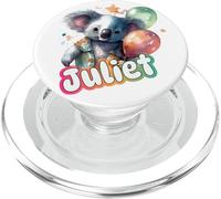 Juliet - Joli prénom de Fille avec Un Mignon Koala PopSockets PopGrip pour MagSafe